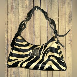 Vintage Retired Dooney & Bourke Zebra purse